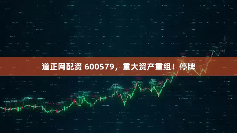 道正网配资 600579，重大资产重组！停牌